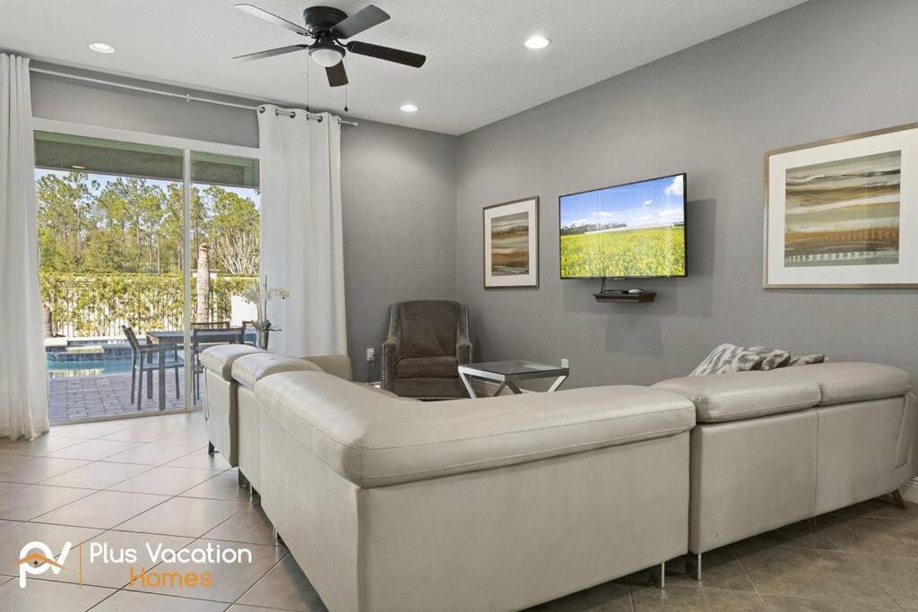 551-Luxury 8 Bedrooms Villa Pool& Spa-Movie Room Orlando Bagian luar foto